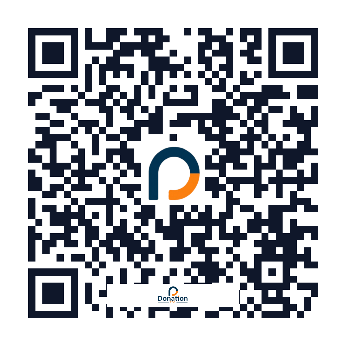 Δείγμα QR Code δωρεάς — σκανάρετε για να δείτε τη σελίδα