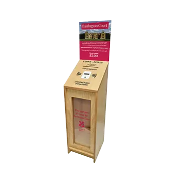 Donation POS contactless stand